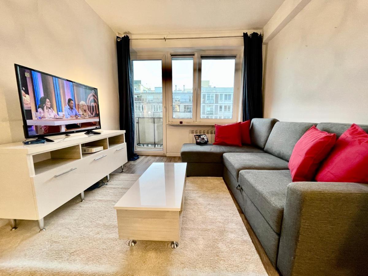 Decor 2 Metro Fast Wifi 55'Tv Netflix Hbo Cozy Apartment Warsaw Luaran gambar